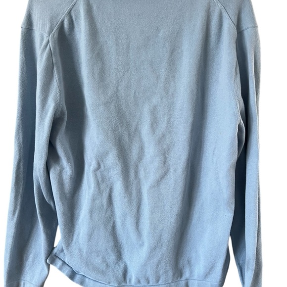 Light Blue Polo Sweater - Picture 4 of 6